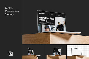 Laptop Presentation Mockup