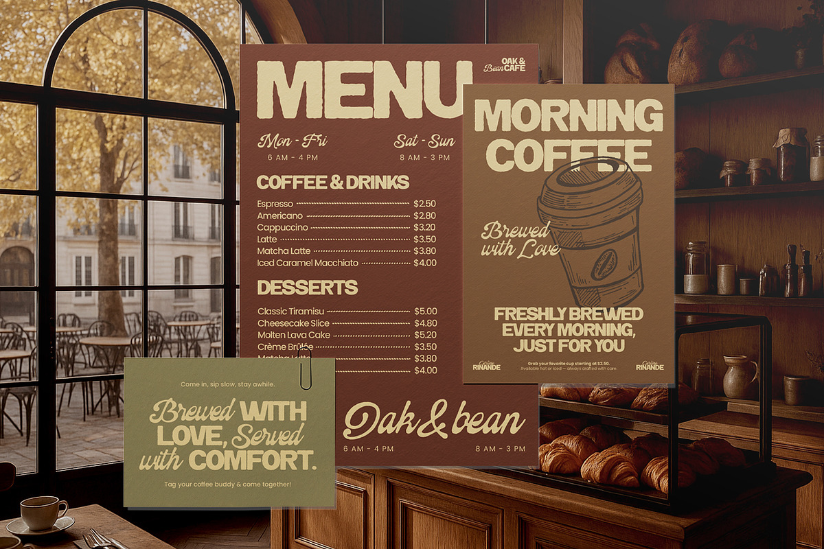 Cerline Rinande - HandDrawn Font Duo, a Handwritten Font by Inviline.co (Photo 11 of 15)