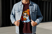 Cute Halloween Ghost Digital Shirt, a Graphic by Vector Portal (Thumbnail 1 of 4)