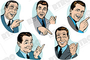 RTRO Men Pointing 1, a Work Illustration by RTRO Stock (Thumbnail 4 of 5)
