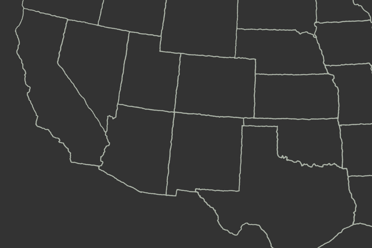 U.S. Map - Hand Illustrated preview 4