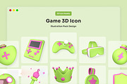 Colorful 3D Game Icon Set, a Technology Illustration by twinstd (Thumbnail 1 of 6)