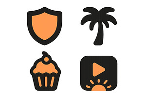 Creative designs featuring a shield, an Illustration by ZinetroN