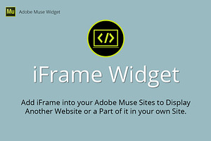 IFrame Adobe Muse Widget