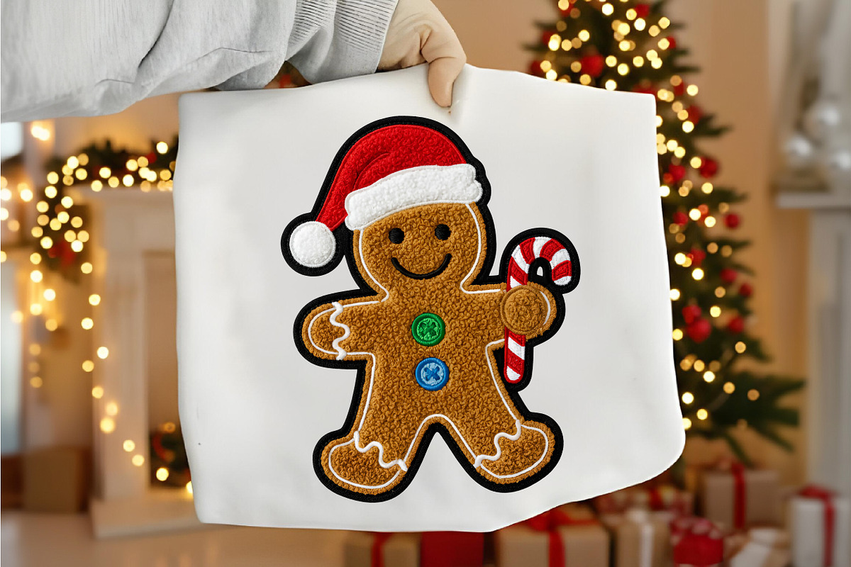 Christmas Gingerbread Man Png, an Illustration by Canvas Craft (Photo 2 of 6)