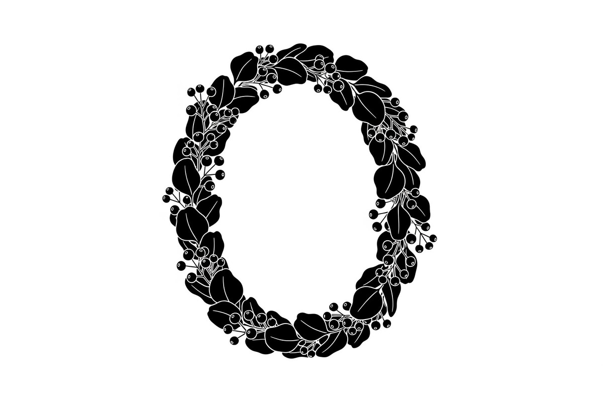 Floral Oval Wreath SVG Bundle, an Illustration by yasushie (Photo 30 of 31)