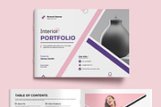 Interior Portfolio Layout, a Magazine Template by MightyDesign (Thumbnail 2 of 9)