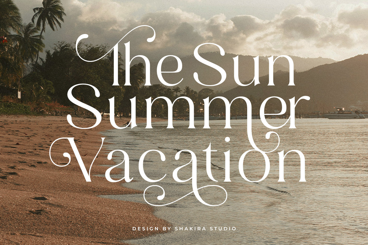 Magnolia Glamour - Luxury Serif, a Serif Font by Shakira Studio (Photo 6 of 10)