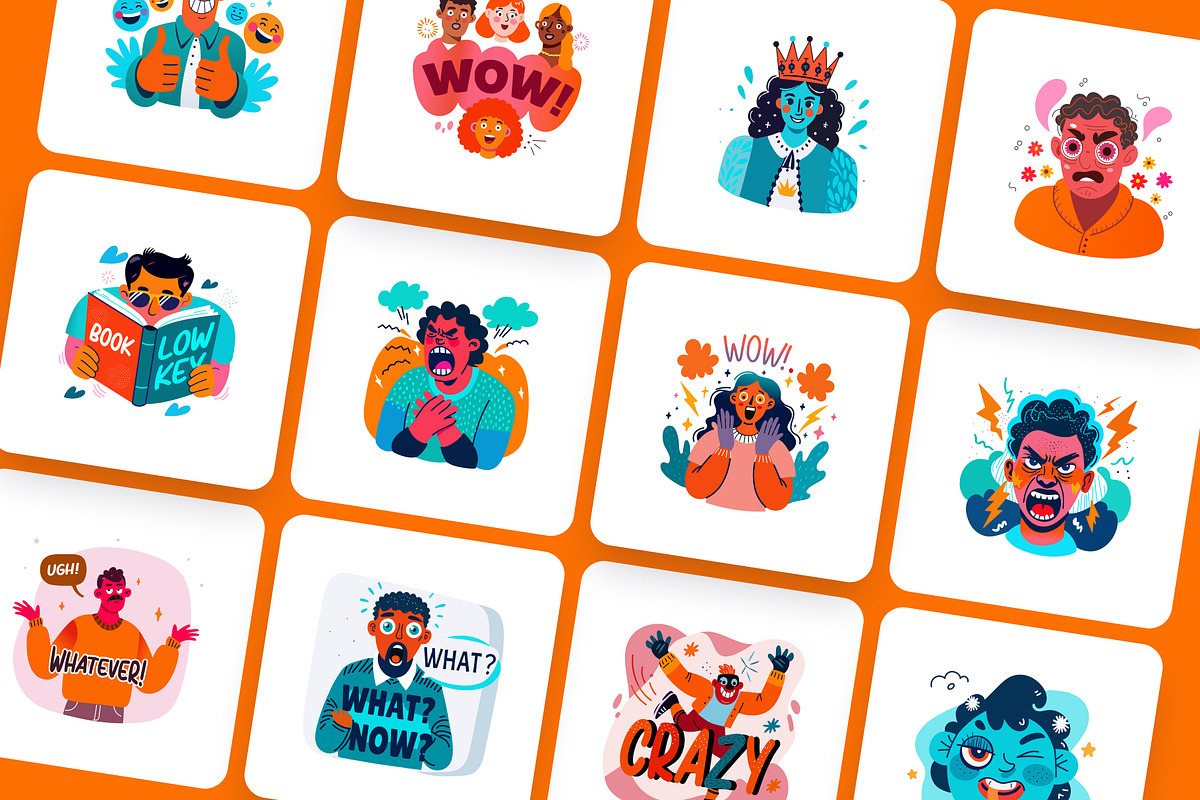 Gen Z Reaction Stickers, an Emoji Icon by Creative Stall (Photo 6 of 9)