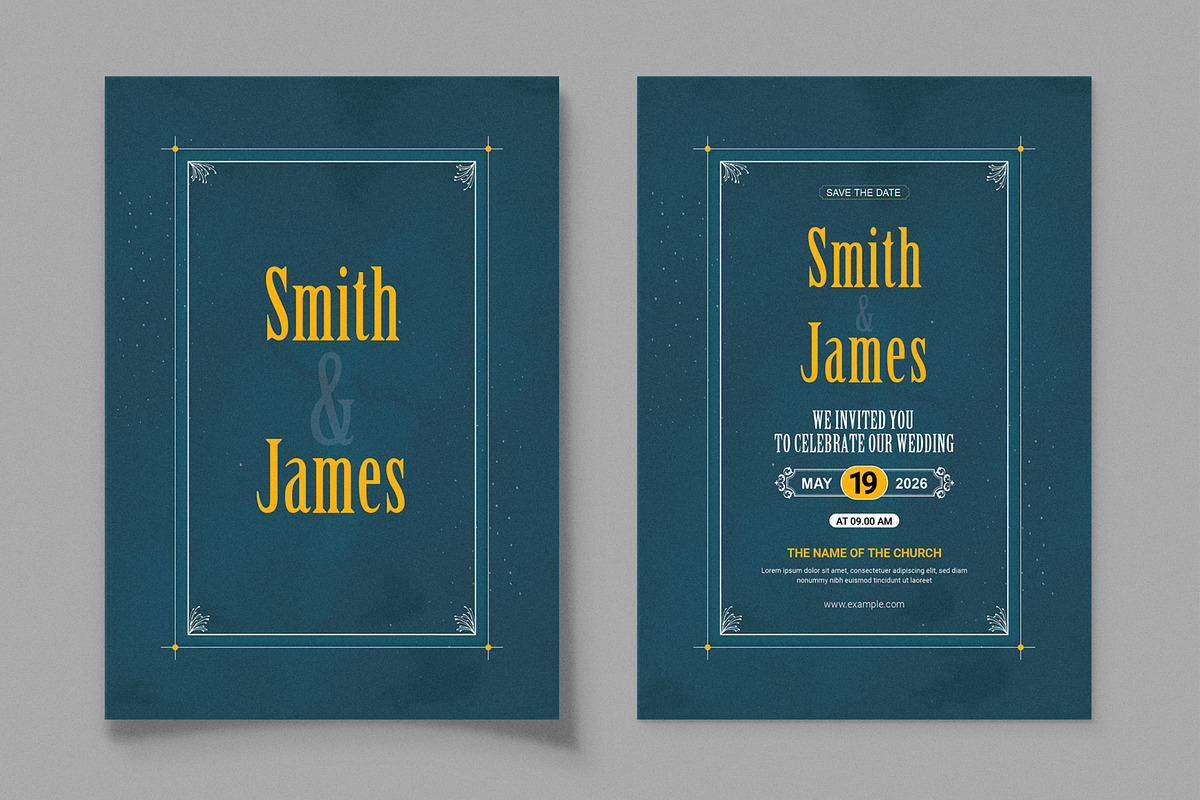 Invitation card, a Stationery Template by MightyDesign (Photo 1 of 8)