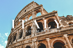 Italy Lightroom Presets