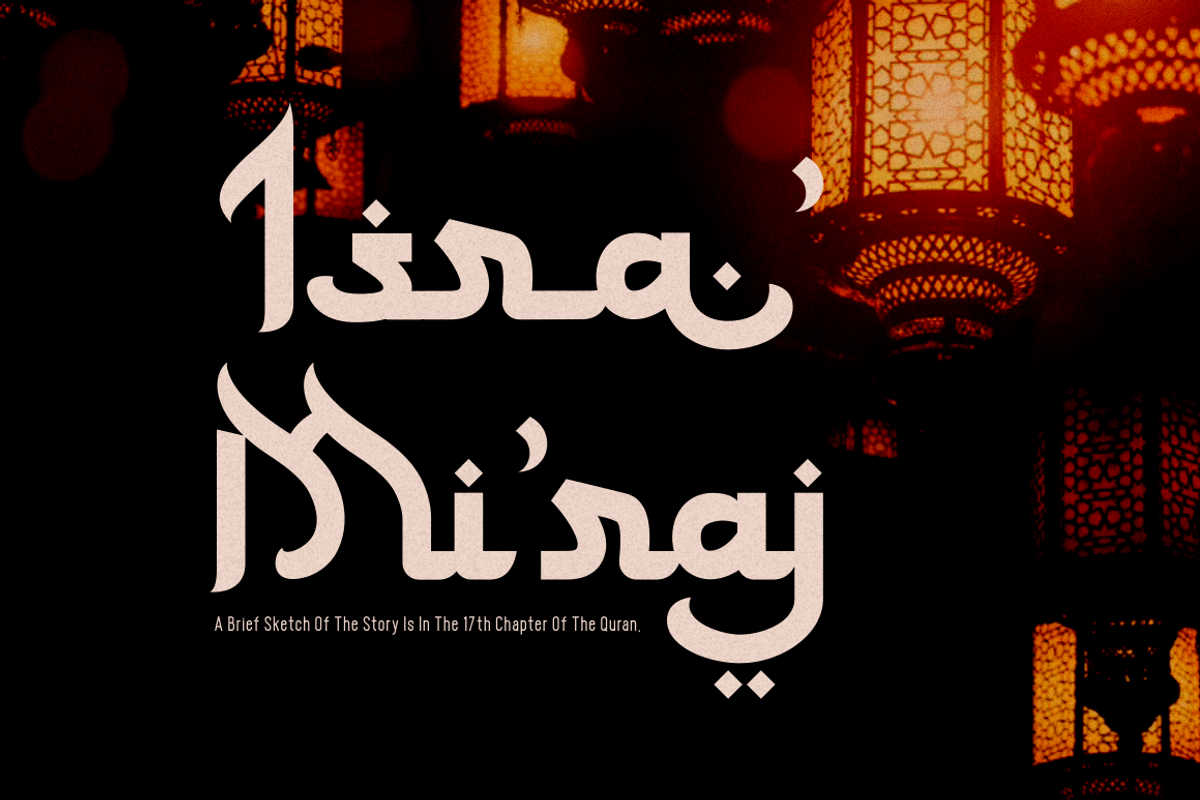 Turban Genie - Arabic Font, a Font by PutraCetol Studio (Photo 6 of 11)