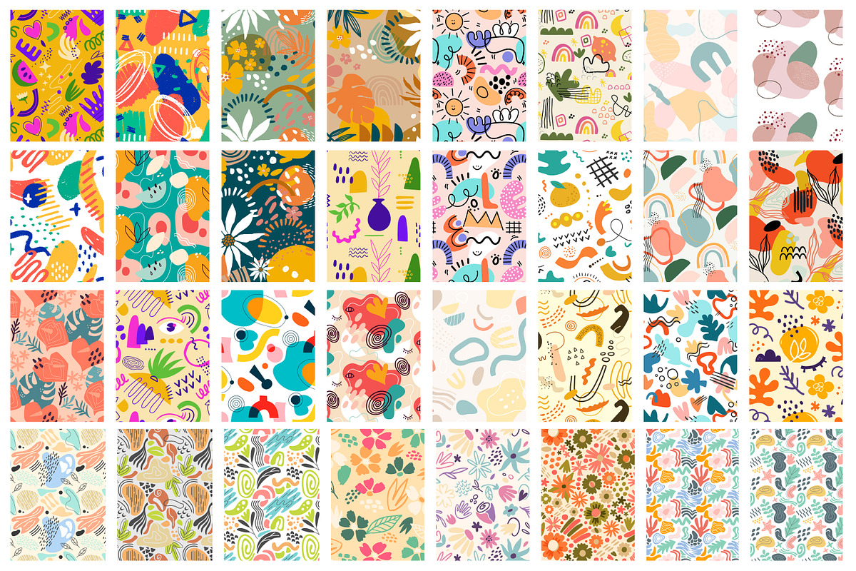 Hand Drawn Pattern, a Pattern Graphic by Digital Studio (Photo 3 of 16)