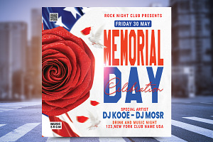 Memorial Day Flyer