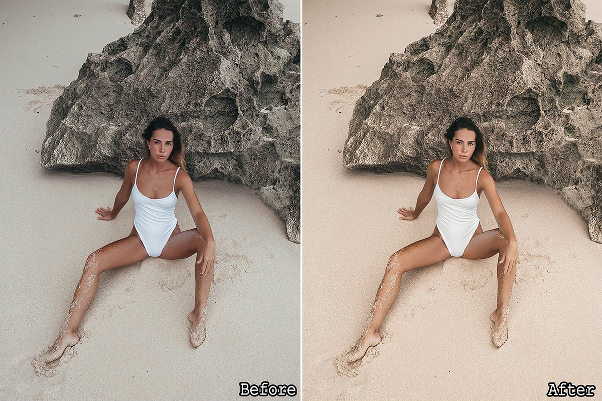 8 Beach Lightroom Presets, a Preset Add-On by Presets by Yevhen (Photo 4 of 10)