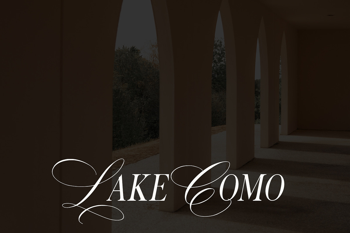 Monique Display Duo Font | Logo Font, a Serif Font by Calamar Studio (Photo 15 of 18)