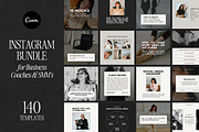 Instagram Canva Coaches Templates, a Social Media Template by Fallon Gerst (Thumbnail 1 of 19)