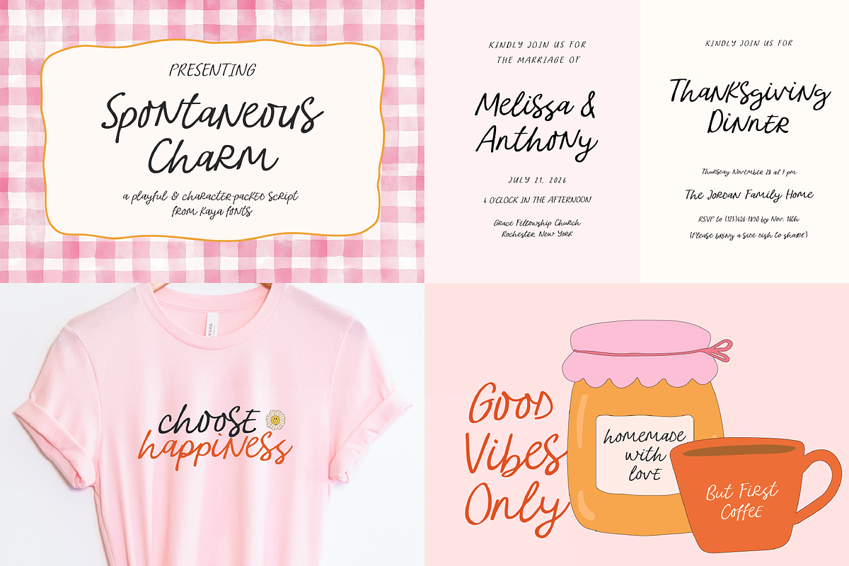 Whole Shop Font Bundle Kaya Fonts, a Script Font by Kaya Fonts (Photo 6 of 65)