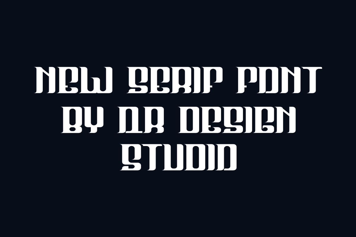 Space Authen - Serif Font, a Serif Font by QR Design Studio (Photo 4 of 7)