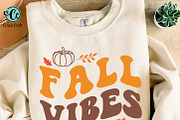50 Fall SVG Bundle, Autumn Quotes, a Seasonal Illustration by CrazyCraft (Thumbnail 6 of 9)