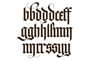 JA Gothic Textura Font, a Blackletter Font by Jackson Alves Shop (Thumbnail 4 of 6)