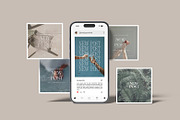 Instagram Post Mockup, a Device Mockup by graphicsecond (Thumbnail 4 of 5)
