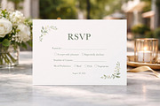 Wedding Invitation Card Mockup, a Product Mockup by Country4k (Thumbnail 1 of 3)