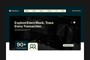 Figma Web3 Blockchain Landing Page, a Landing Page Template by Musara (Thumbnail 2 of 5)