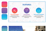 +100 Powerpoint Editable Gradients, a Presentation Template by MeemSlide (Thumbnail 2 of 8)