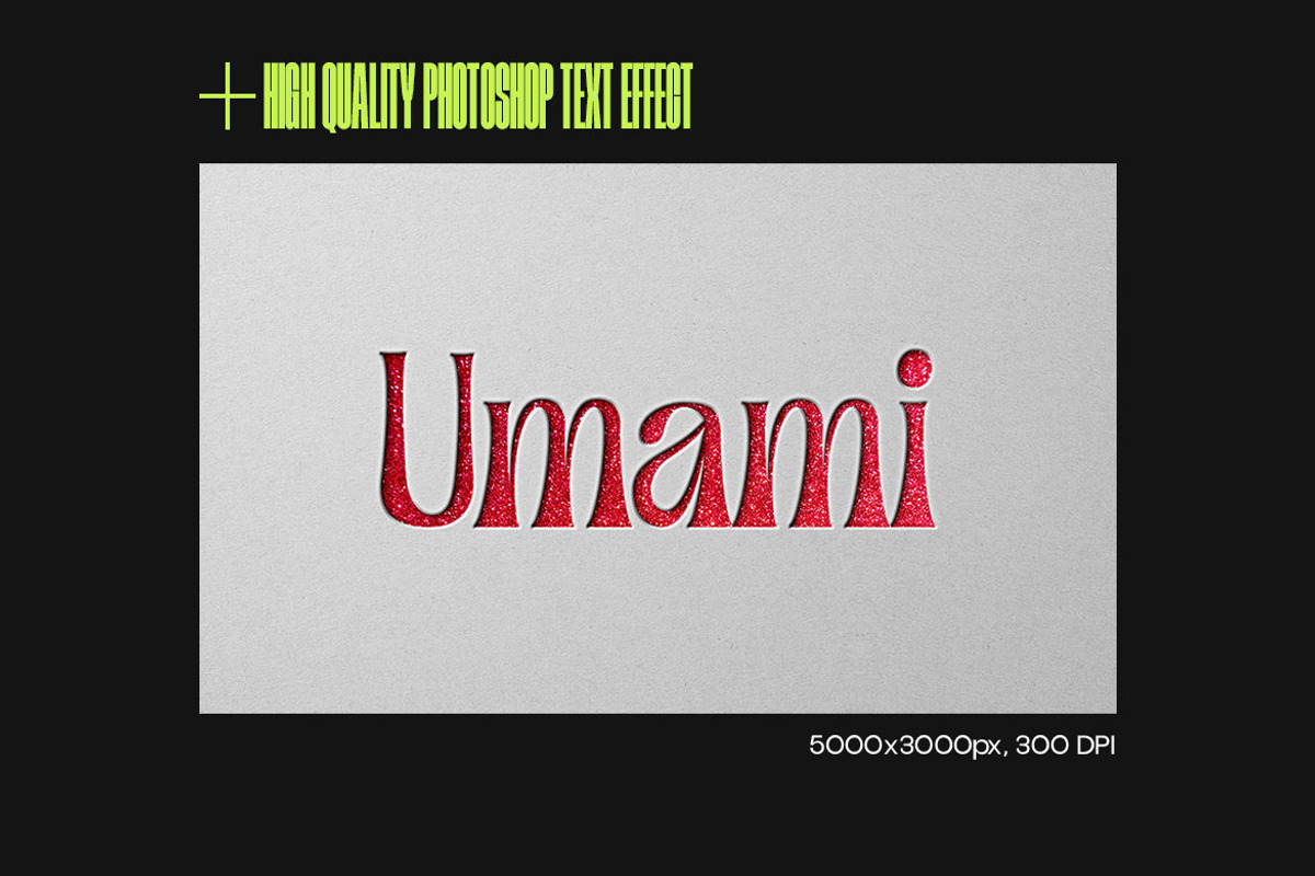 Glitter Cutout Text Effect, a Layer Style Add-On by iDoodle Studio (Photo 4 of 4)