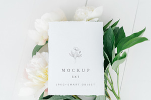 Wedding Invitation Card Mockup