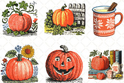 Pumpkin Hand Drawn Fall, an Illustration by Black Bird Studio (Thumbnail 4 of 6)