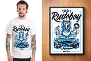 Jungle Rude Boy | Vector Art, a Decorative Illustration by Vecster (Thumbnail 9 of 11)