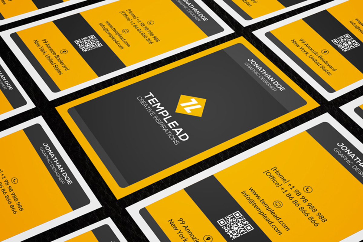 Corporate Business Card CM176, a Business Card Template by annozio (Photo 3 of 3)