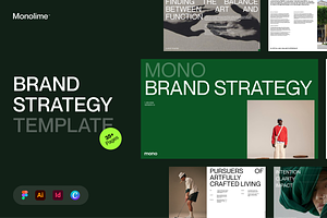 Brand Strategy Template, a Presentation Template by Monolime