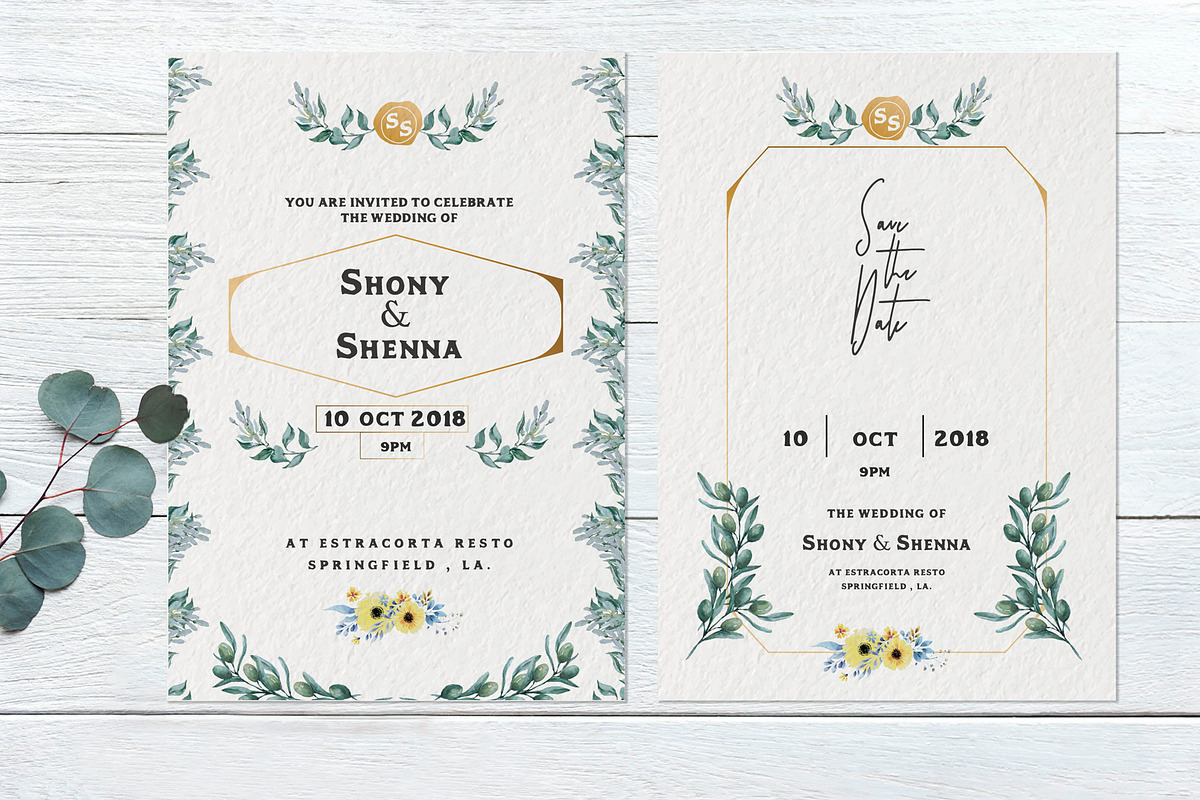 Spring Break Wedding Suite, an Invitation Template by ulndsgn (Photo 5 of 8)