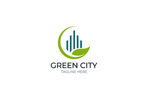Green City Eco Friendly Logo, a Branding & Logo Template by Signatoro