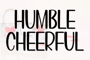 HUMBLE CHEERFUL, a Handwritten Font by FreshTypeINK (Thumbnail 1 of 5)