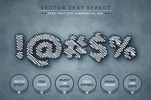 Thread - Editable Text Effect