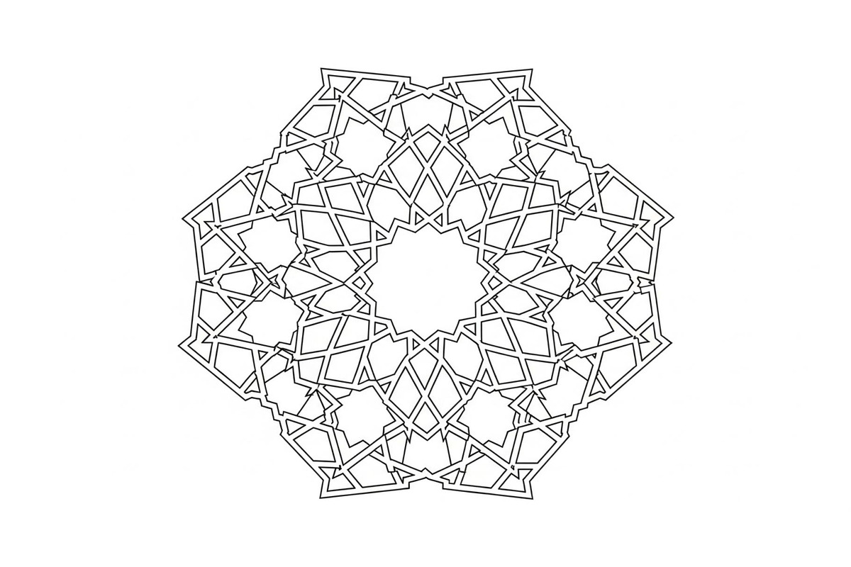 Islamic Mandala Geometric Bundle, an Illustration by Gaye Art (Photo 21 of 51)