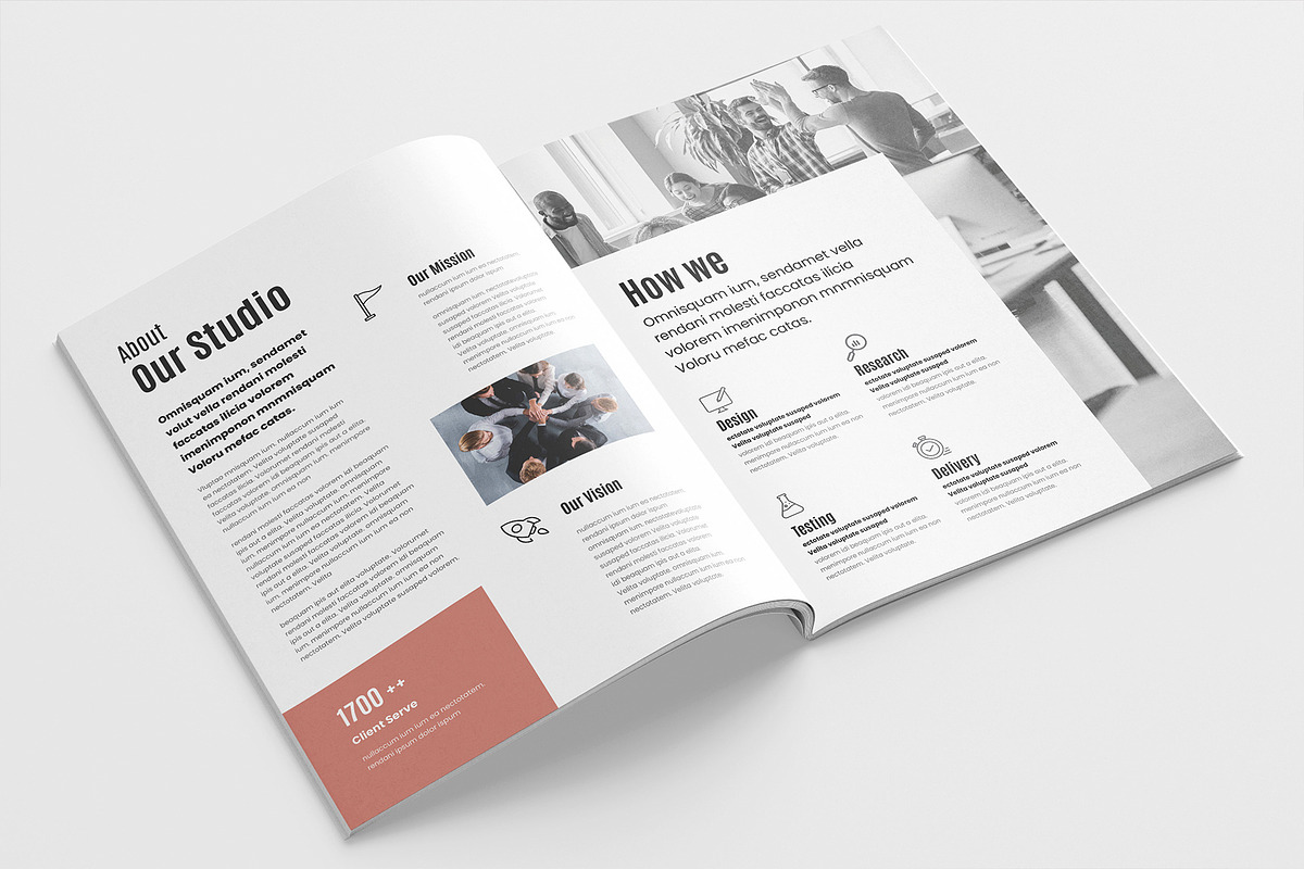 Business Proposal Template, Brochure, a Brochure Template by Niofix (Photo 2 of 9)