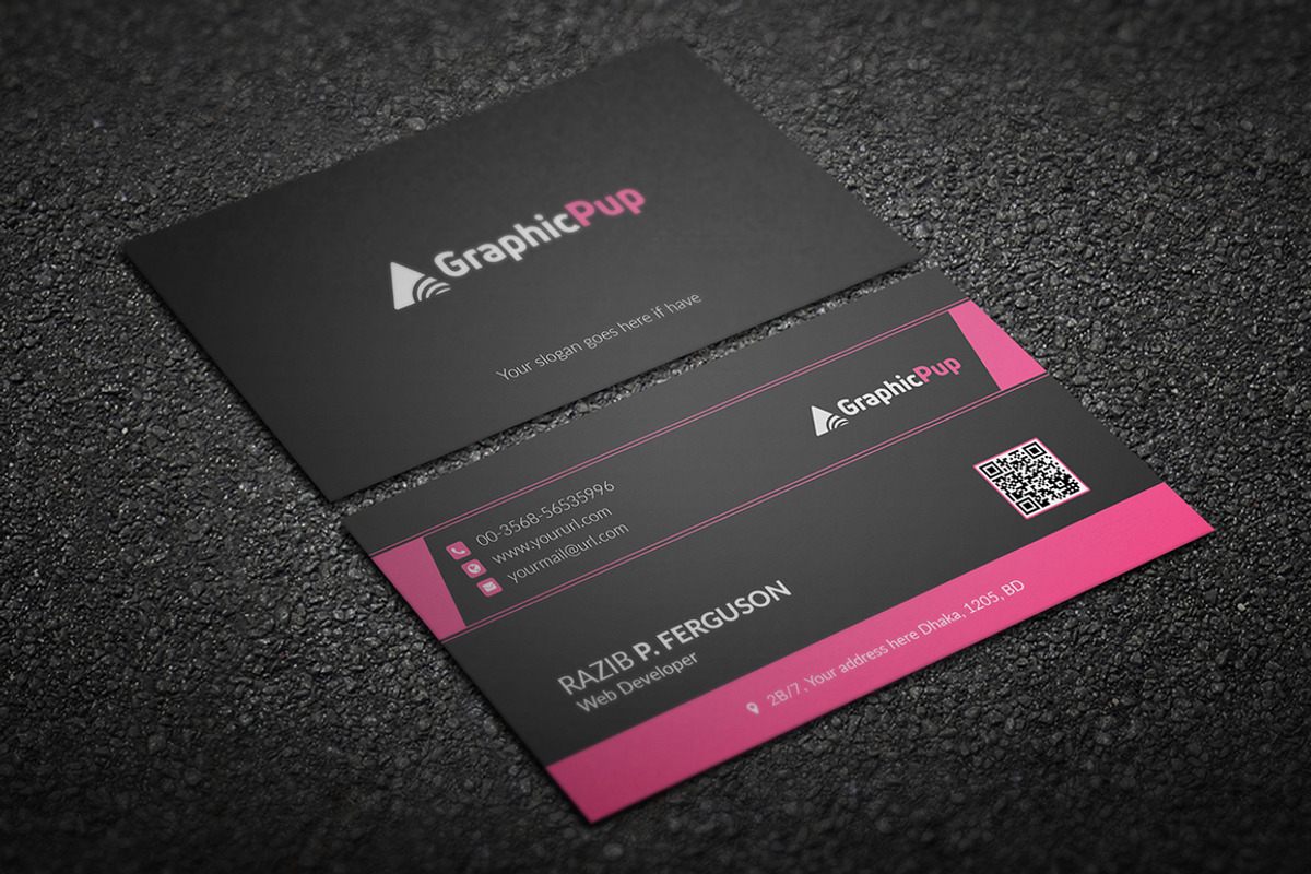 Clean Business Card, a Business Card Template by Rongmistiry (Photo 5 of 7)