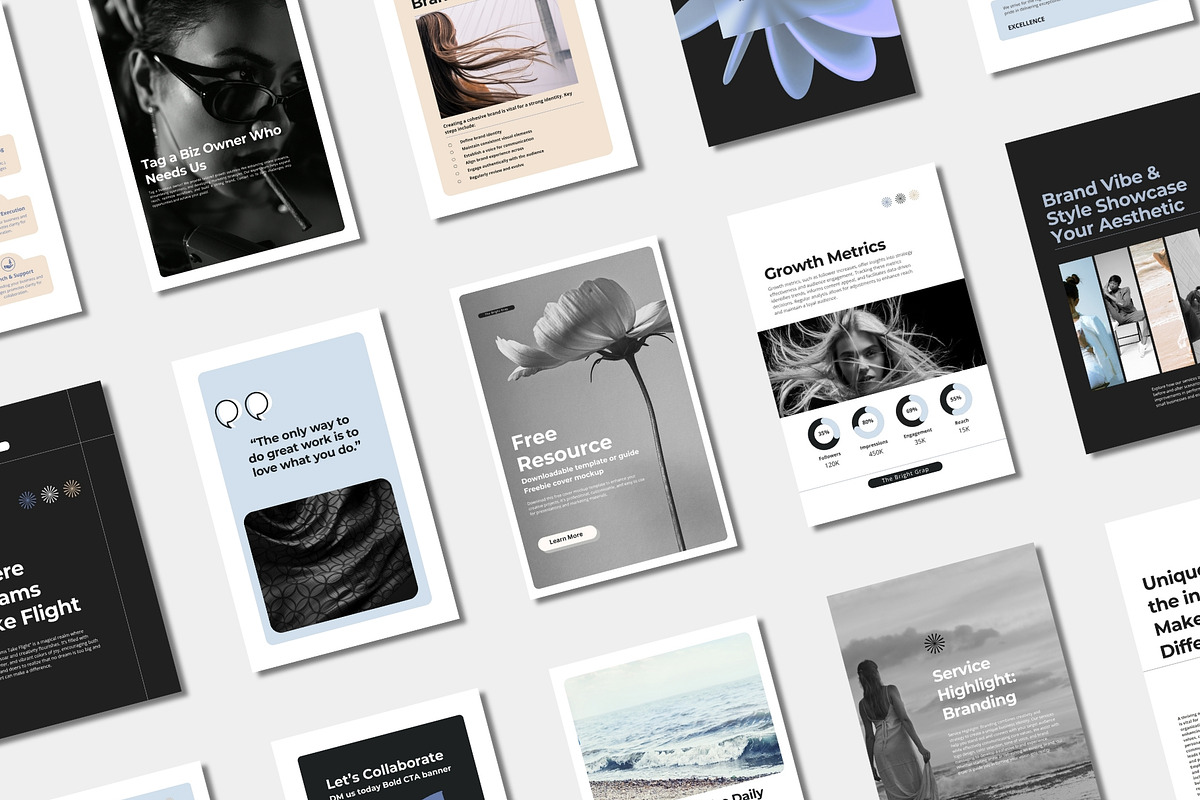 Digital Agency Instagram Bundle, a Social Media Template by TheBrightGrap (Photo 19 of 33)