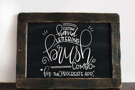 Lettering Brush Combo for Procreate