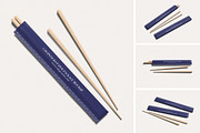 Chopsticks Mockup, a Packaging Mockup by Twins_studio926 (Thumbnail 1 of 5)