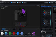 Stage Lighting Collection-14 PCS, an Object 3D Model by akerStudio (Thumbnail 255 of 309)