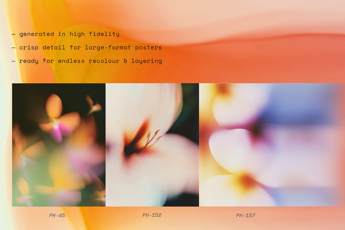 PETAL HAZE: Floral-Blur Backgrounds, a Background Graphic by alonahaidash (Photo 3 of 12)