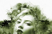 Mixed Media Art Watercolor Effect, an Action Add-On by MRI STUDIO (Thumbnail 3 of 17)