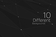 Polygon BGs Dark | Point Style V0l1, a Wallpaper Graphic by BIBIART (Thumbnail 3 of 7)