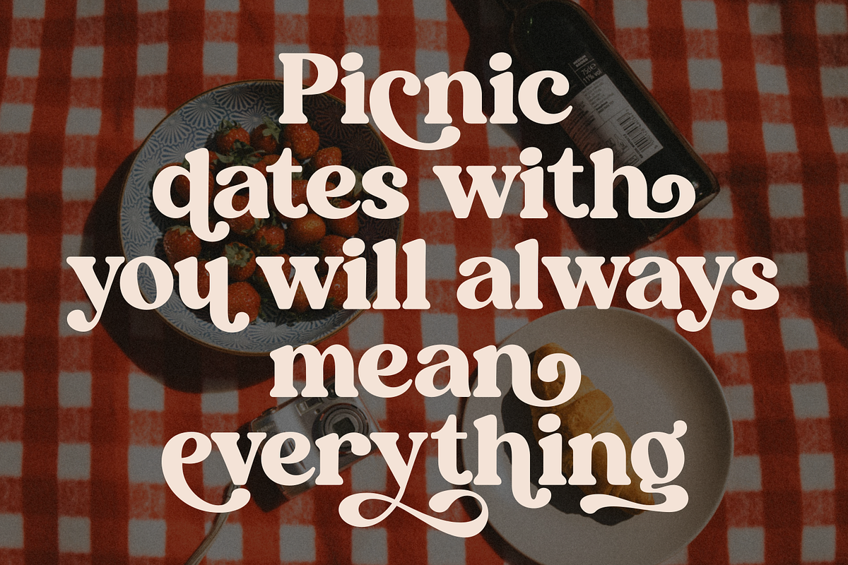 Peachy Mighties, a Serif Font by zeenesia (Photo 4 of 10)